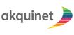 Logo von AKQUINET mit einem bunten Segel